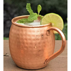 Kit 3 Canecas Moscow Mule Inox Rose Bronze Drink 500ml