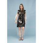 Kit 3 Capa De Chuva Plástica Descartável Com Capuz E Mangas