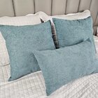 Kit 3 Capas Almofada Baguete Bouclé Quadradas E Retangular –