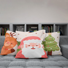 Kit 3 Capas Almofadas Decorativas  Natal 02  45x45 Id Decor