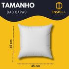 Kit 3 Capas Almofadas Decorativas Apenas Você 45x45 Id Decor