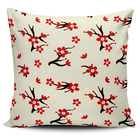 Kit 3 Capas Almofadas Decorativas Estilo Japonesa 45x45cm