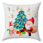 Kit 3 Capas Almofadas Decorativas Feliz Natal  45x45 Id Decor