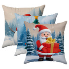 Kit 3 Capas Almofadas Natal Decorativa 45x45 - Id Decor