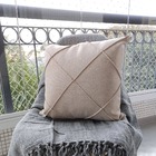 Kit 3 Capas De Almofada Com Folhagem Costela De Adão