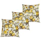 Kit 3 Capas De Almofada Impermeável Belize Zíper Invisível 45