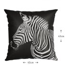 Kit 3 Capas Para Almofada Animal Print Silk Home Belchior Pre