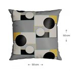 Kit 3 Capas Para Almofada Bolinha Silk Home Belchior Colorido