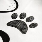 Kit 3 Capas Para Almofada Dog Ludic Belchior Preto/branco