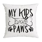 Kit 3 Capas Para Almofada Dog Ludic Belchior Preto/branco