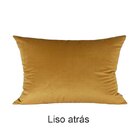 Kit 3 Capas Para Almofada Drapeada Line Em Veludo Retangular