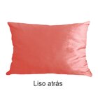 Kit 3 Capas Para Almofada Em Veludo Drapeada Retangular Rosa