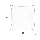 Kit 3 Capas Para Almofada Em Veludo Liso Quadrada 60x60 Mosta