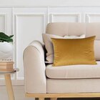 Kit 3 Capas Para Almofada Em Veludo Liso Retangular 60x40 Mos