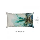 Kit 3 Capas Para Almofada Silk Home Belchior Azul/branco