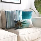 Kit 3 Capas Para Almofada Silk Home Belchior Azul/branco