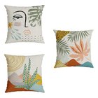 Kit 3 Capas Para Almofada Veludo Luxor Belchior Colorido