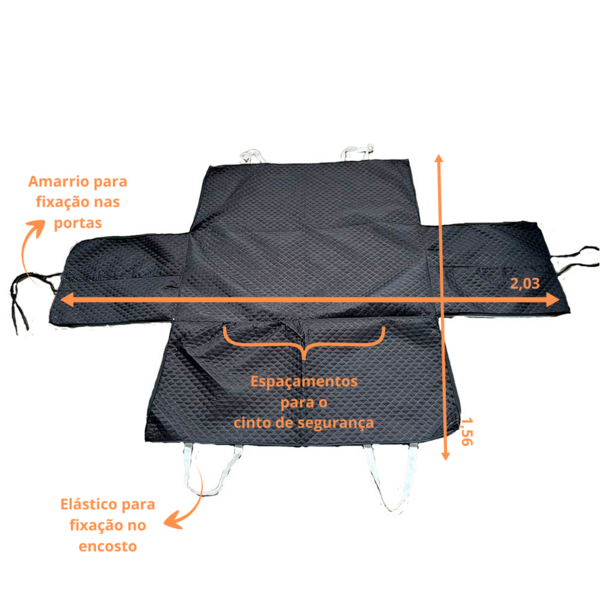 Kit 3 Capas Protetoras Carro Impermeável Universal