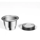 Kit 3 Cápsulas Nespresso Reutilizáveis Inox + Socador Colher