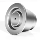 Kit 3 Cápsulas Nespresso Reutilizáveis Inox +dosador +pincel