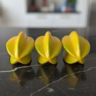 Kit 3 Carambolas Artificiais Decorativa Realista Em Poliestir