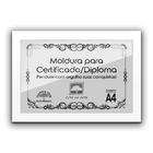 Kit 3 Certificados/diplomas A4 Com Tela De Acetato E Mdf - Mo