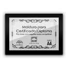 Kit 3 Certificados/diplomas A4 Com Tela De Acetato E Mdf - Mo