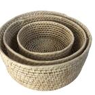 Kit 3 Cestas Redondas Vazadas G Carnaúba Helena Ce