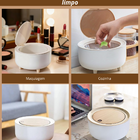 Kit 3 Cesto De Lixo Banheiro Cozinha Escritorio Resistente Li