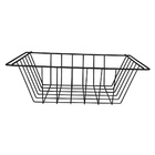 Kit 3 Cesto Fruteira Aramado com Corrediça Preto