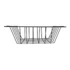 Kit 3 Cesto Fruteira Aramado com Corrediça Preto