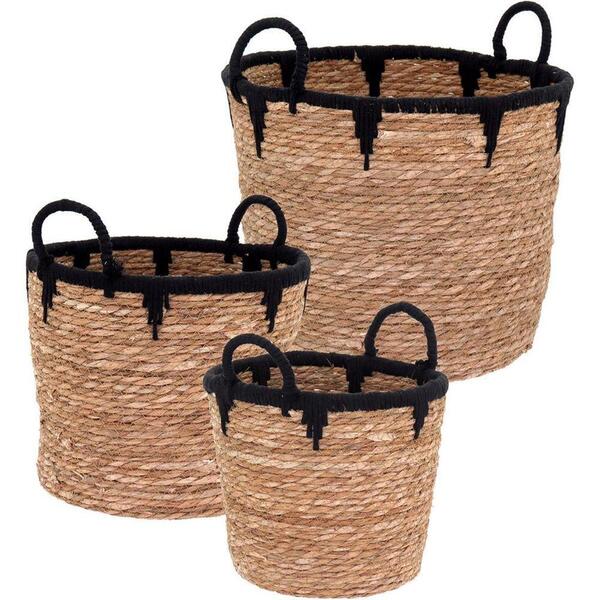 Kit 3 Cestos Decorativos Para Brinquedos Roupas Revisteiro