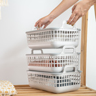 Kit 3 Cestos Telado Multiuso 9l Cinza - Oikos Cinza U