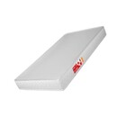 Kit 3 Colchões Liso Para Berço 130x70x10 Cm D18 Branco - Pror