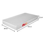 Kit 3 Colchões Para Mini Cama Liso 148x68x12 Cm D20 - Prorela