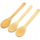 Kit 3 Colheres Pequenas De Bambu 13cm Clink Ck4516