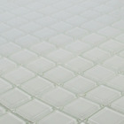 Kit 3 Com Unidades De Pastilhas De Vidro Branca Para Cozinha