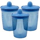 Kit 3 Copos De Transição Clingo Rosa 6m+ 250ml - Azul