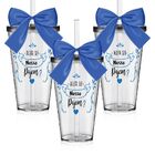 Kit 3 Copos Lembrancinha Personalizados Para Pajem Acrílico