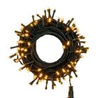 Kit 3 Cordão 300 Leds C/ Função 30m Morno Fio Verde 31v