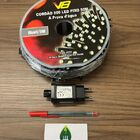 Kit 3 Cordão 500 Leds Fixo Prova D'água 50m Morno Bivolt 31v