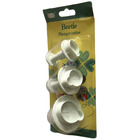 Kit 3 Cortador Modelador Com Ejetor Joaninha Para Pasta Ameri