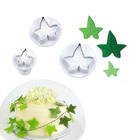 Kit 3 Cortador Modelador Ejetor Folha De Uva Para Pasta Ameri