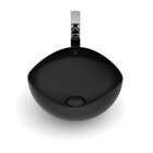 Kit 3 Cubas De Apoio 37,5x37,5cm Ruy Ohtake Roca Matte Black