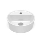 Kit 3 Cubas De Apoio 370 Com Mesa Optica Cr37 Roca Branco