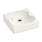 Kit 3 Cubas De Apoio 41x41cm Ruy Ohtake Roca Bege