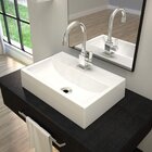 Kit 3 Cubas De Apoio Para Banheiro Q45w Retangular Compace Br