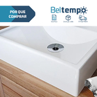 Kit 3 Cubas de Apoio Pia Sobrepor para Banheiro Lavabo