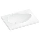 Kit 3 Cubas De Sobrepor 62x44,5cm Ruy Ohtake Roca Blanco Mate