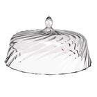 Kit 3 Cúpulas De Plástico 30cm Transparente Para Bolos Tortas